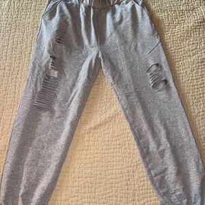 Zafur Sports women Stylish Gray Jogger Pants